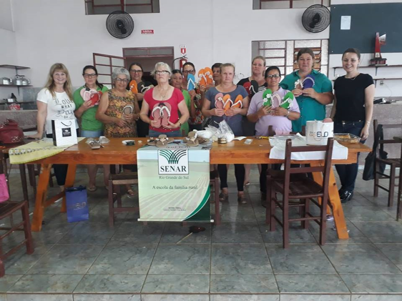 ENCERRAMENTO DO CURSO DE MACRAMÊ